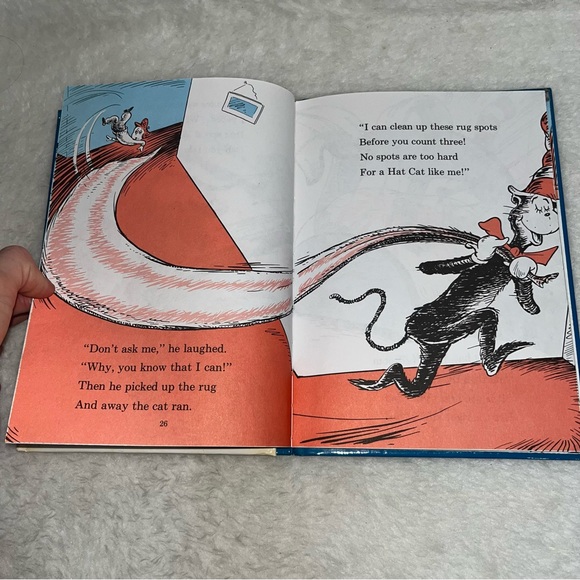 The Cat in The Hat Comes Back 1986 hardback Beginner Books - Picture 8 of 11